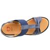 HEAVENLY FEET WOMENS SANDAL - NAVY